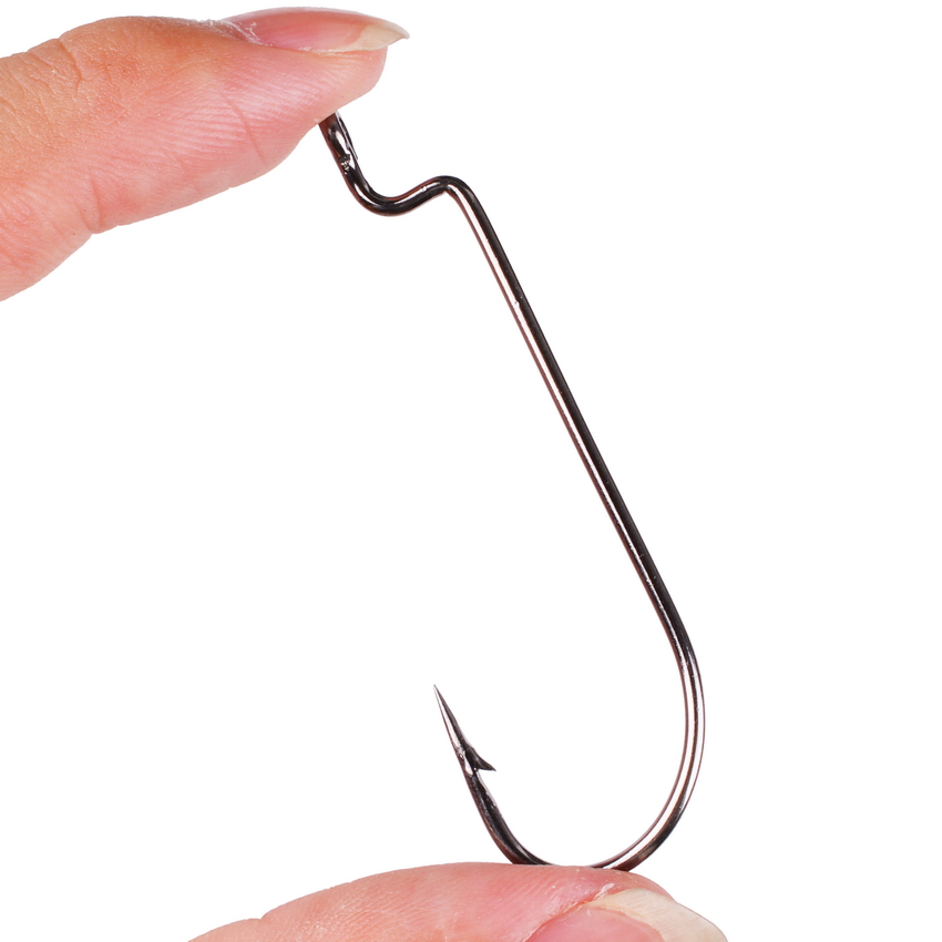 Fishing Hook Offset - 100 adet/grup Balıkçılık Kancaları Yüksek Karbon