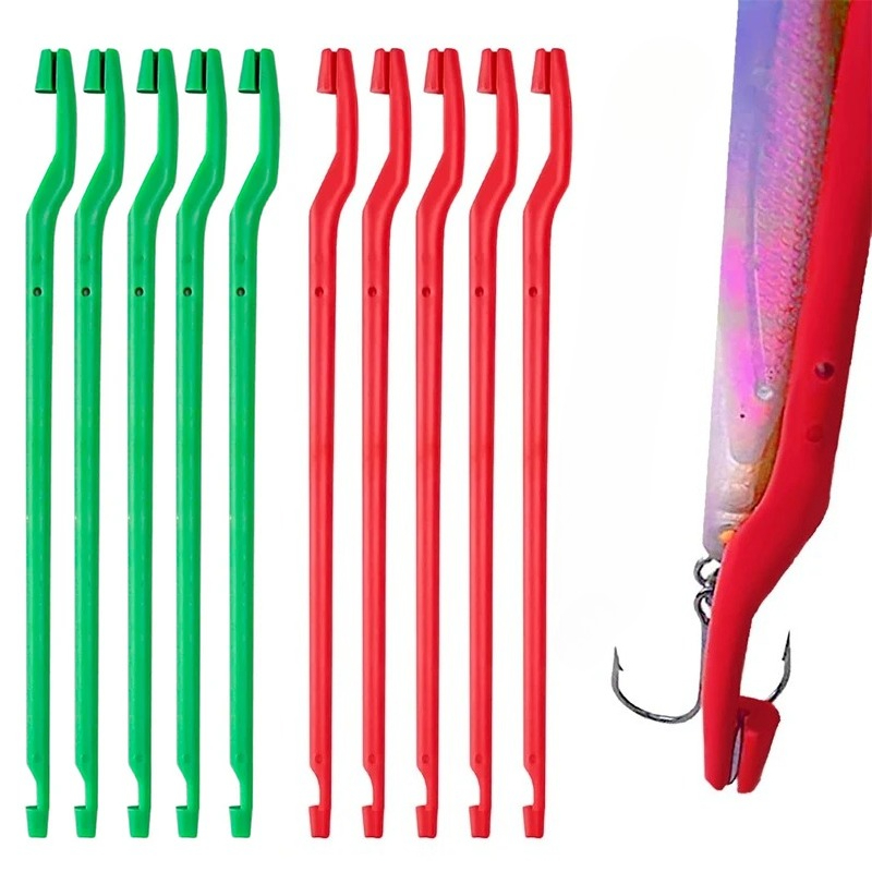 Fishing Hook Remover - 5 adet yem kancası sökme çubuğu,