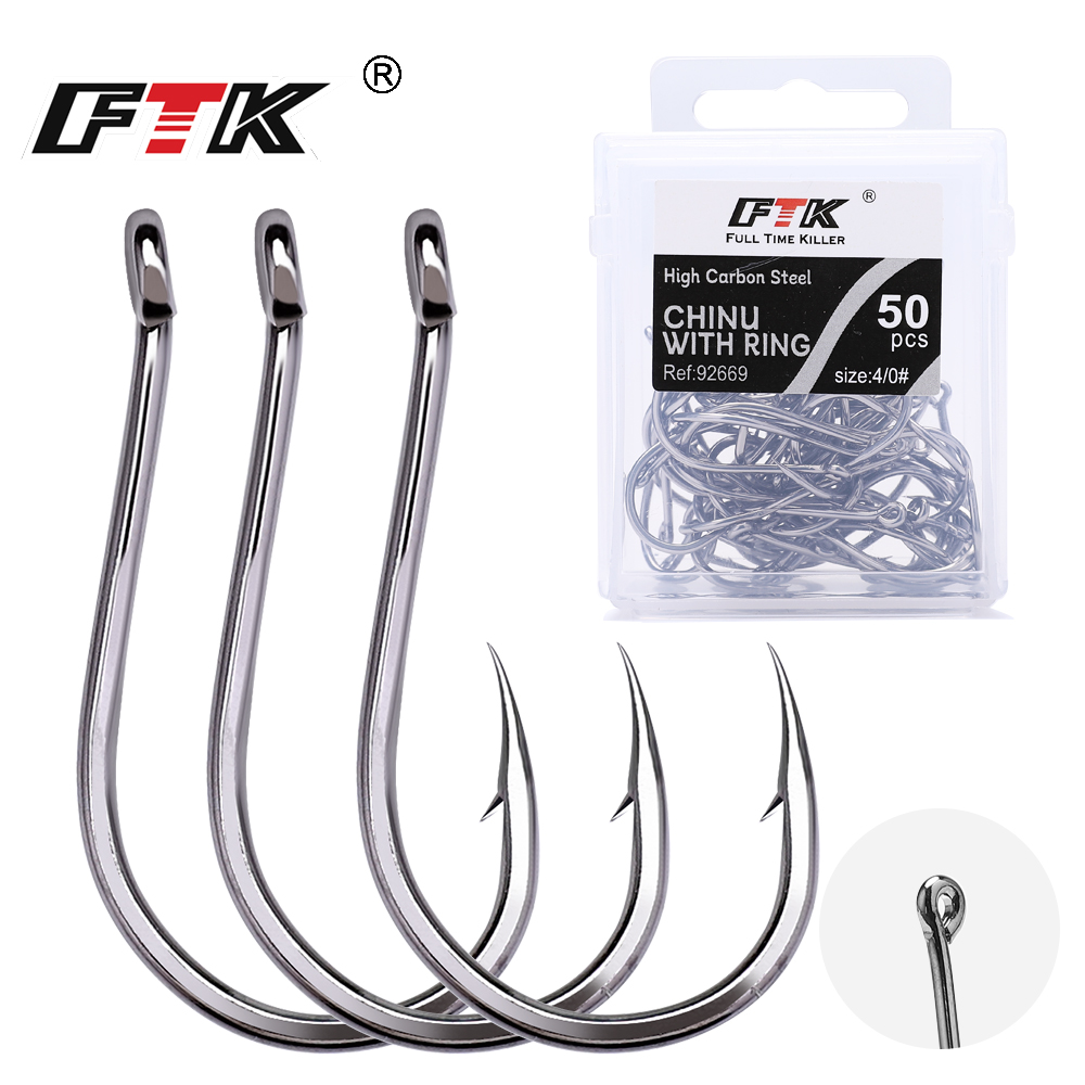 Fishing Hook Assortment - FTK CHINU Halka Çengelli Balık Olta