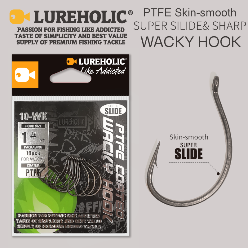 Fishing Hook Assortment - LUREHOLIC PTFE Süper Slayt Tuhaf Kanca