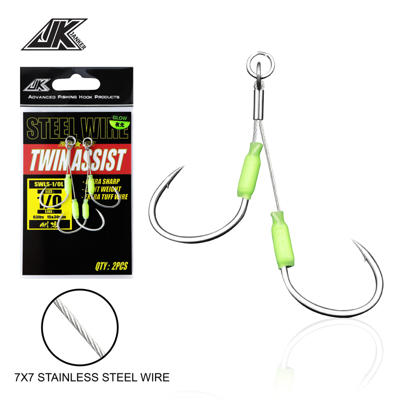 Fishing Hook Offset - JK 3 PACK Aşınmaya Dayanıklı Jig