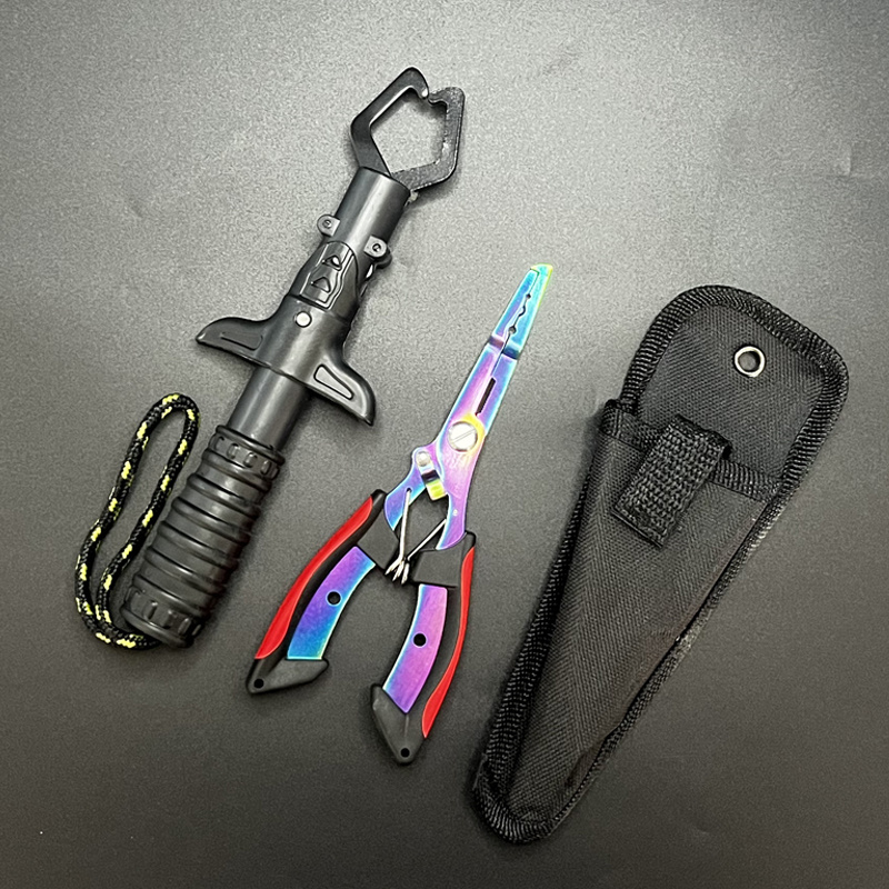 Fishing Hook Remover - Balıkçılık Pensesi ve Tutucu Seti, Balık