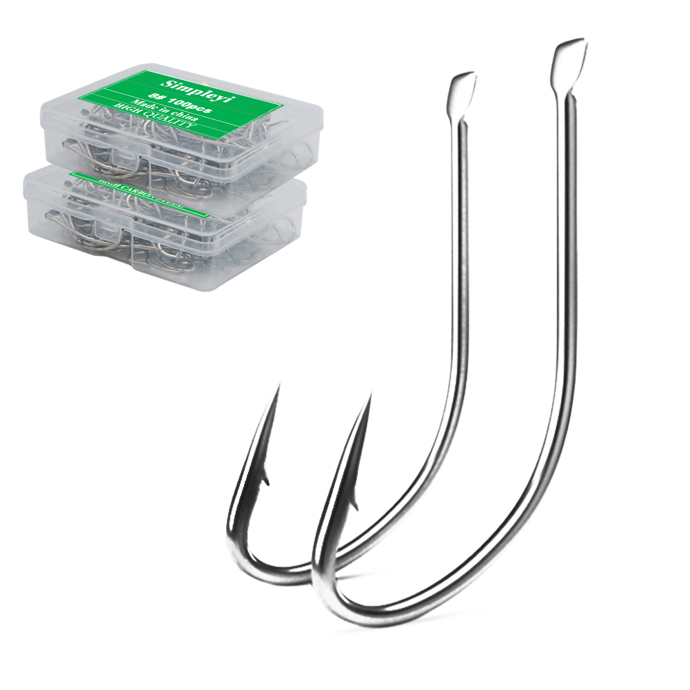 Fishing Hook Offset - 100 adet/kutu Iseama daire sazan balıkçılık