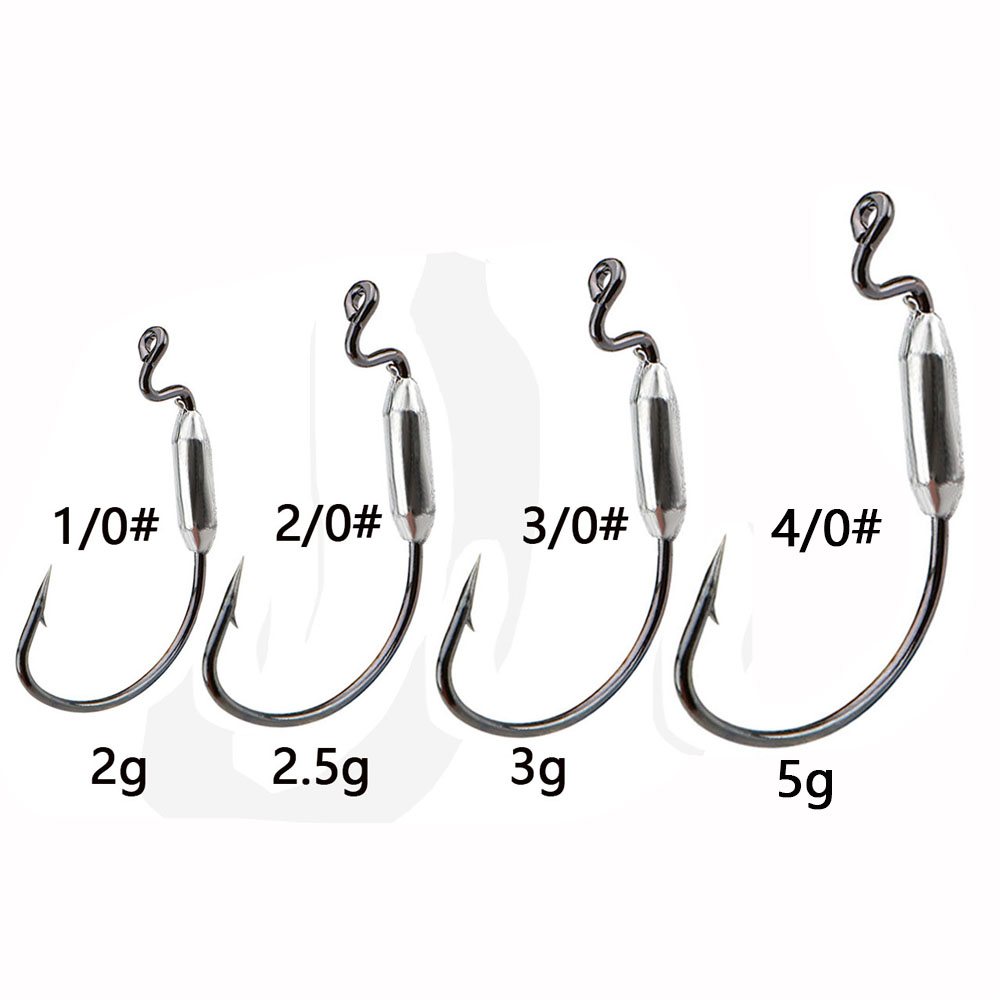 5 adet Yumuşak Solucan Yemi 1/ - Fishing Hook Offset incelemesi ve fiyatı