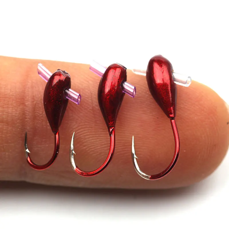 10/20 adet kış buz balıkçılık  - Fishing Hook Offset incelemesi ve fiyatı