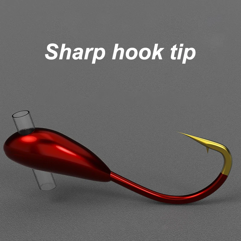 10/20 adet kış buz balıkçılık  - Fishing Hook Offset incelemesi ve fiyatı