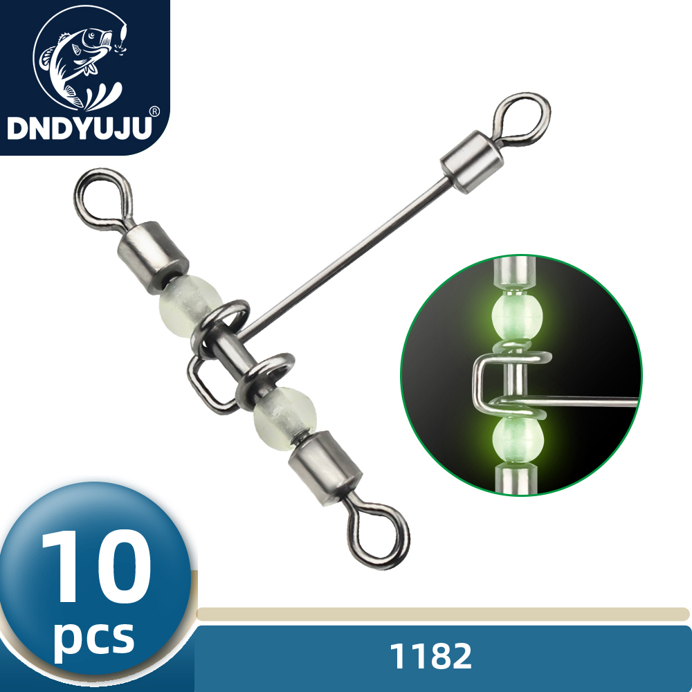 DNDYUJU 10 adet 3 yollu Aydınl - Fishing Hook Assortment incelemesi ve fiyatı