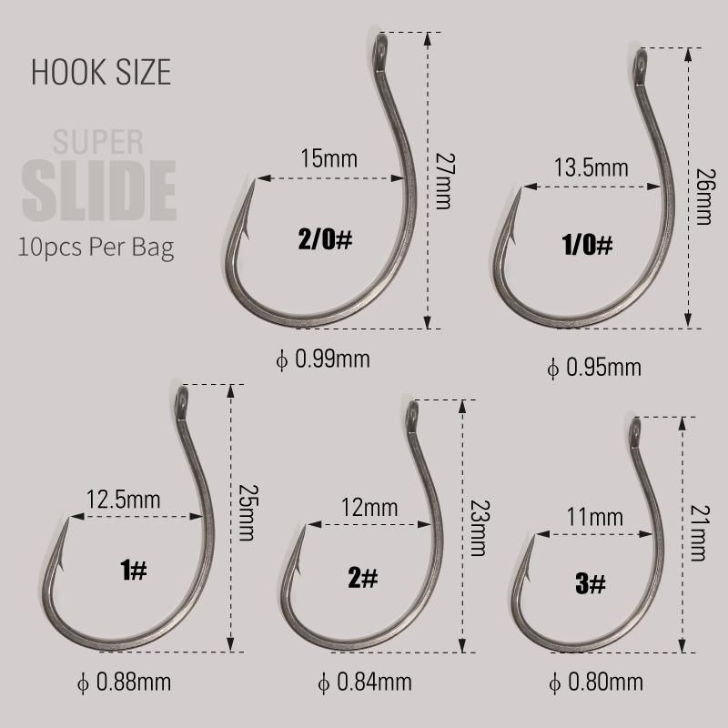 LUREHOLIC PTFE Süper Slayt Tuh - Fishing Hook Assortment incelemesi ve fiyatı