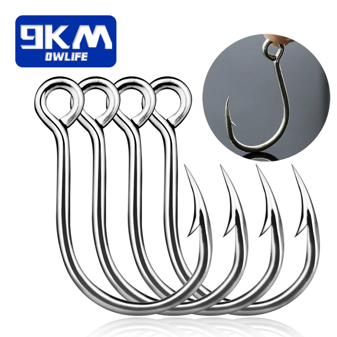 9KM balıkçılık kancaları 25 ad - Fishing Hook Offset incelemesi ve fiyatı