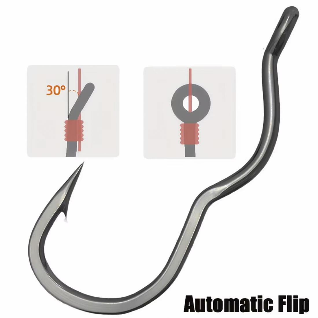 50 adet dayanıklı otomatik çev - Fishing Hook Assortment incelemesi ve fiyatı
