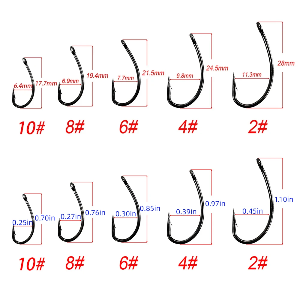 100 adet Kaplama Yüksek Karbon - Fishing Hook Assortment incelemesi ve fiyatı
